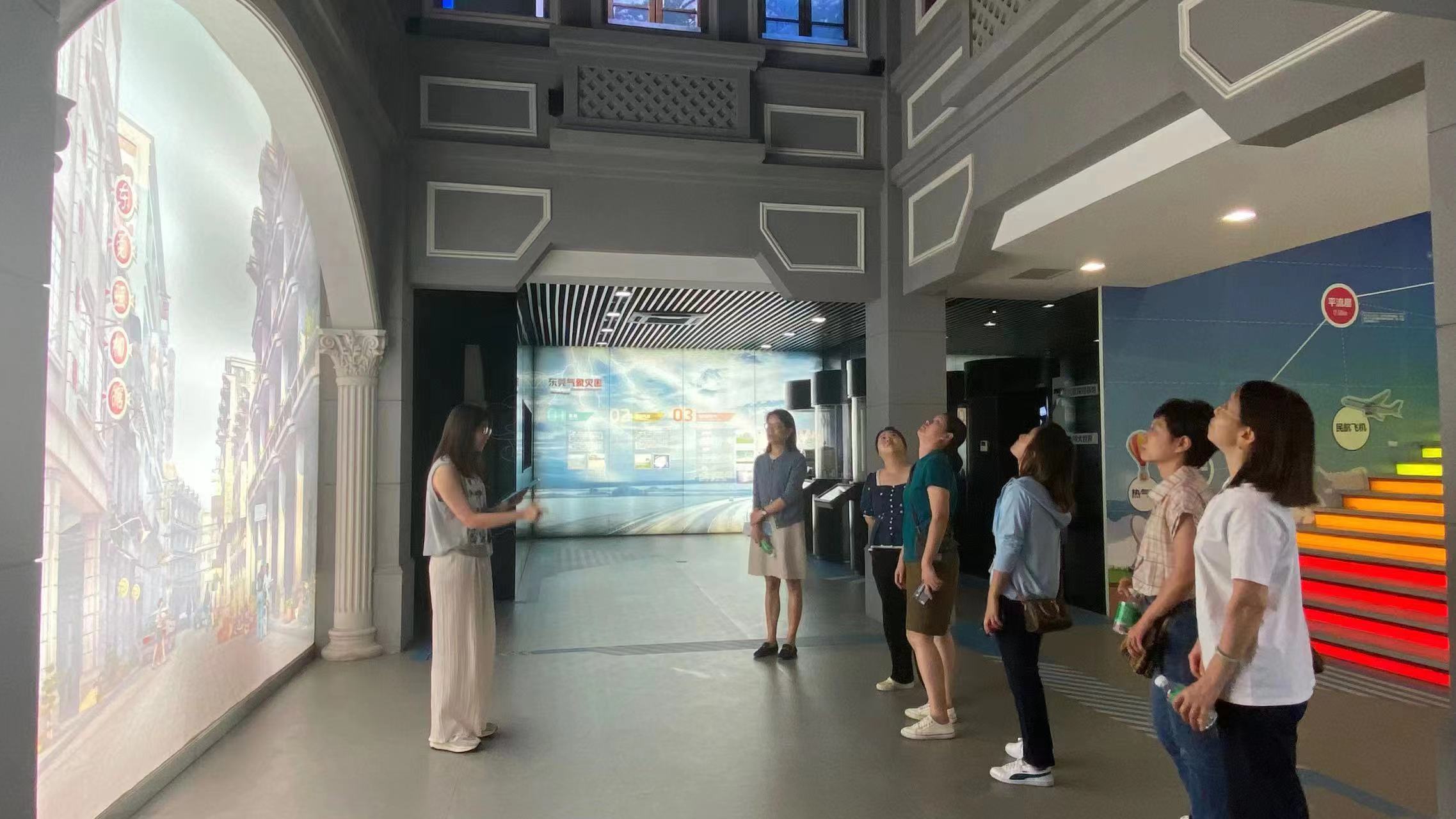 省气象防灾减灾协会到我会调研